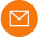Orange mail icon